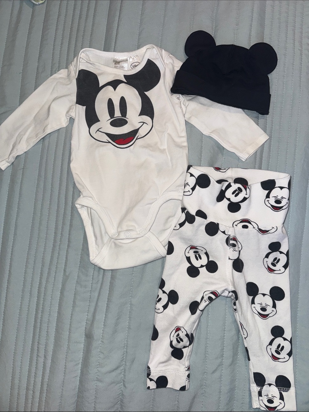 3 Piece Mickey Mouse Matching Set - Disney/H&M